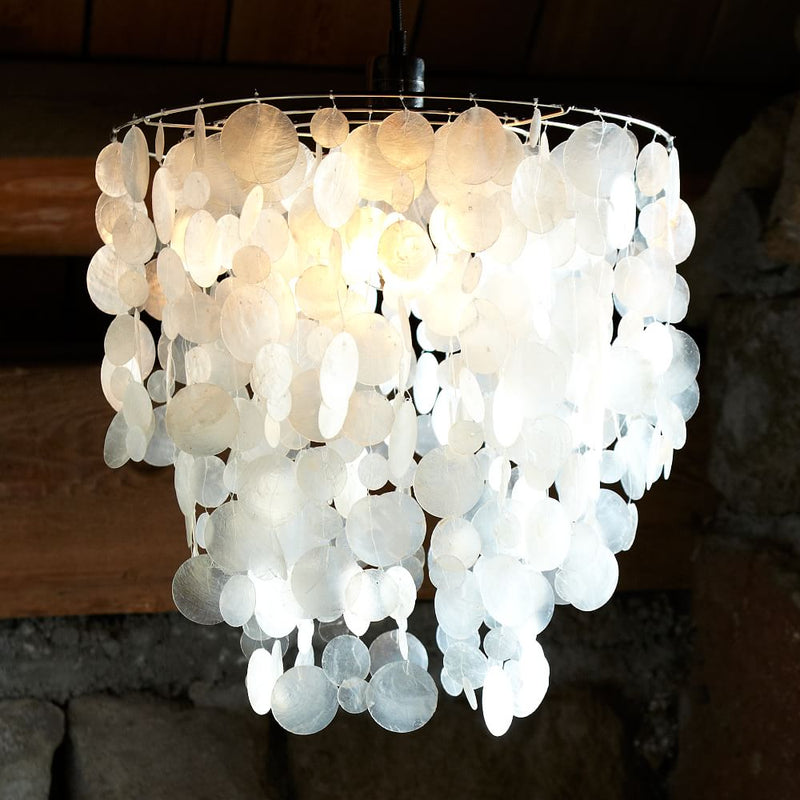 Capiz Shell Chandelier