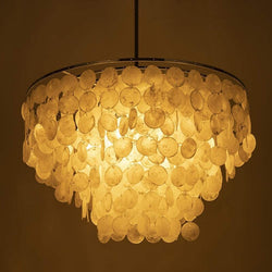 Capiz Shell Chandelier