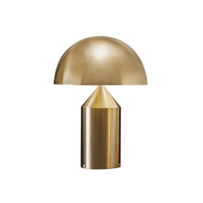 Gold Metal Dome Lamp