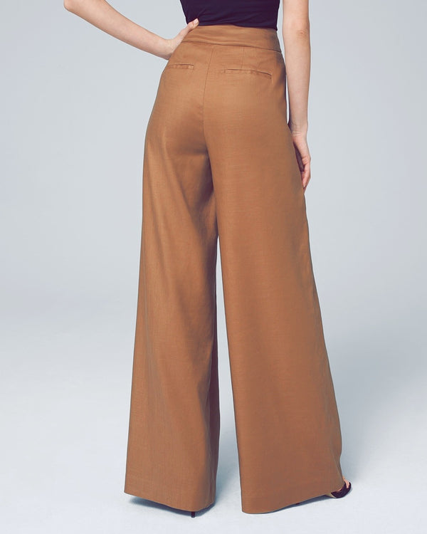 HEPBURN Pants ~ Classic Wide Leg Pleated Pants