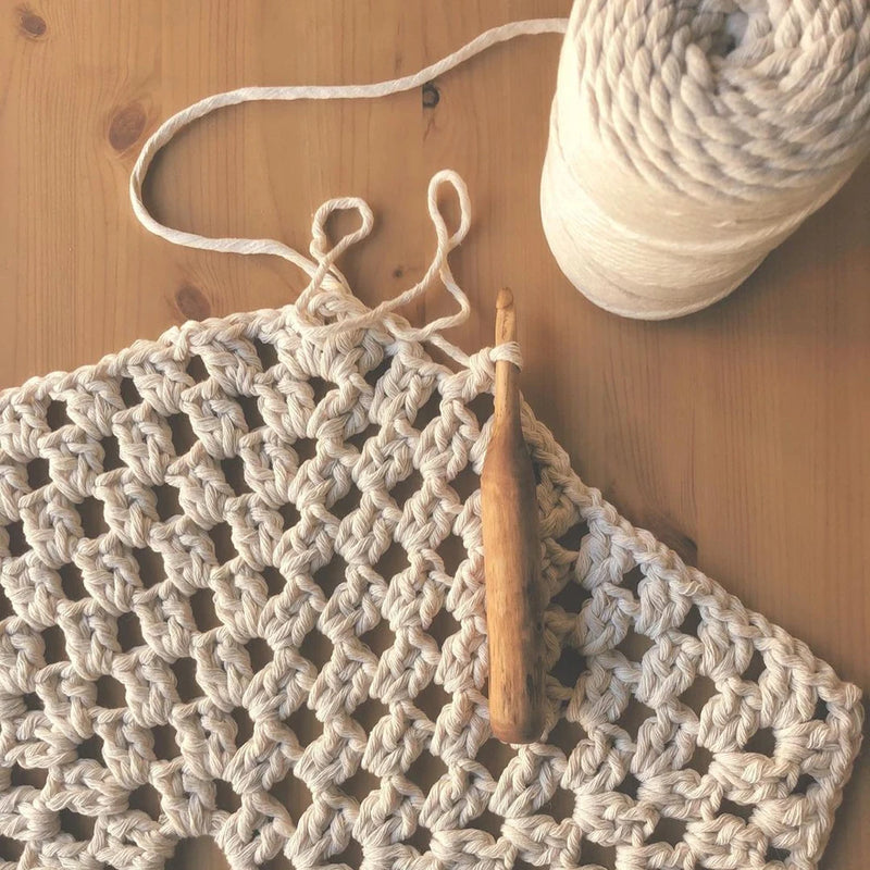 Macrame Boho Garden Umbrella