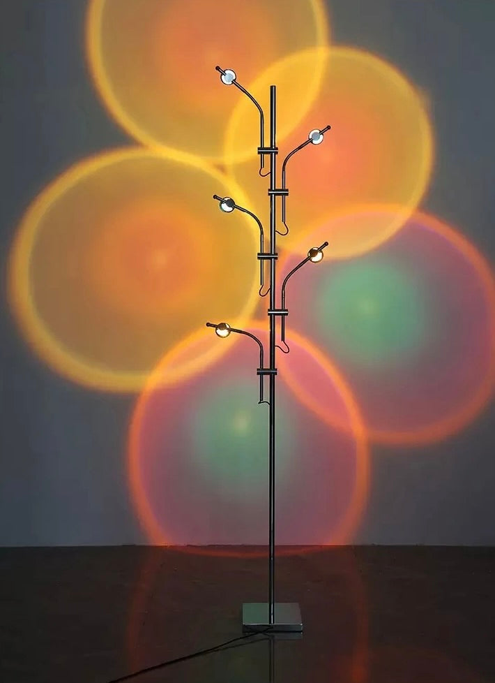 Mood Lighting Floor Lamp ~ White Light or Sunset