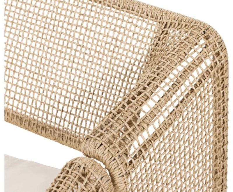 HANA ~ Woven Rope Outdoor Lounge Chair